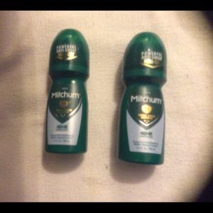 Two Mitchum Roll On Deodorant